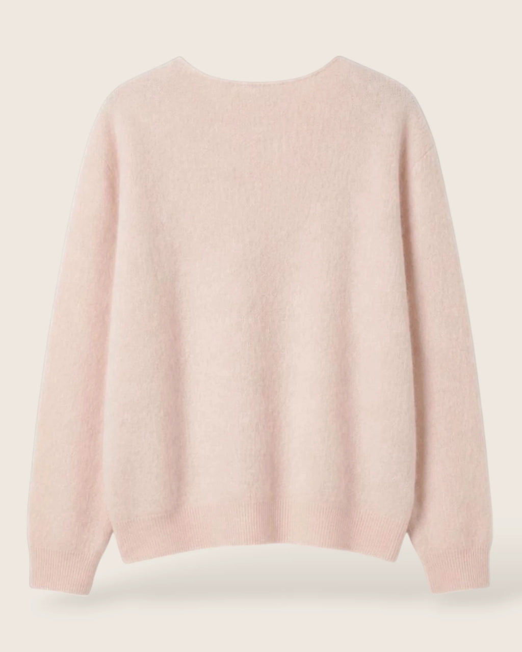 Blush Wool Cashmere Silk Knit